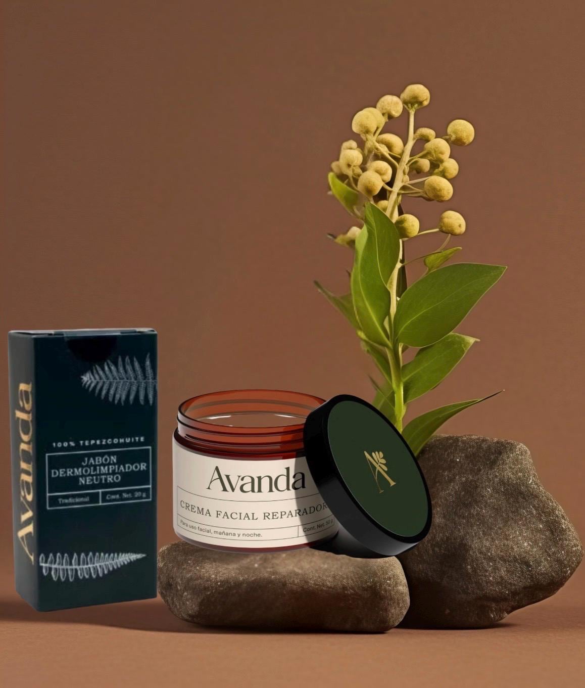 Skincare Set – Natural Acne & Dark Spot Treatment | Soap + Facial Cream | Herbal Repair Kit